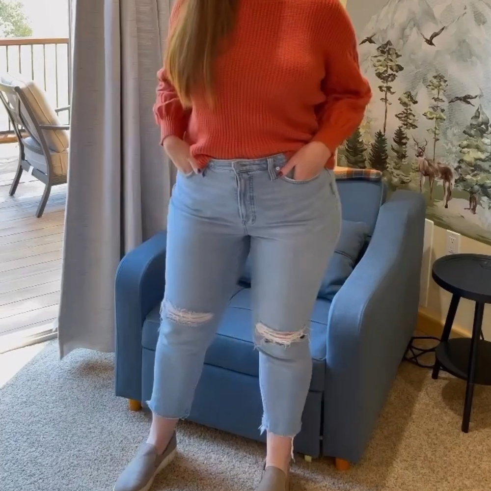 Madewell Light Blue Ankle Jeans